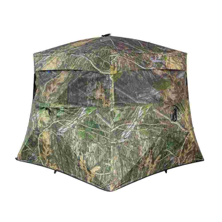 Ameristep Banshee Wide Bottom Extreme Fire Retardant Ground Blind Mossy Oak Country DNA XL
