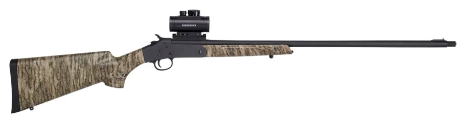 Stevens 23218 301 Turkey XP 20 Gauge 3" 1rd 26" Matte Black Barrel, Mossy Oak Bottomland, Ambidextrous Includes 1x30 Red Dot & Extra-Full Choke Tube