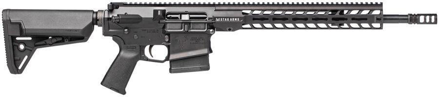 Stag Arms STAG10000342 Stag 10 Tactical 308 Win Caliber with 16" Barrel, 10+1 Capacity, Black Hard Coat Anodized Metal Finish, Black Adjustable Magpul SL-S Stock & Magpul MOE Grip Right Hand