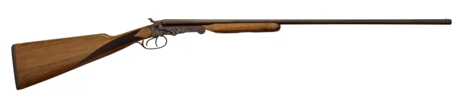 Silver Eagle Arms OHALCH3628 Alesta  410 Gauge Break Open 3" 2rd 28" Black Side By Side Barrel, Black Receiver, Fixed Turkish Walnut Stock, Soft Carry Case