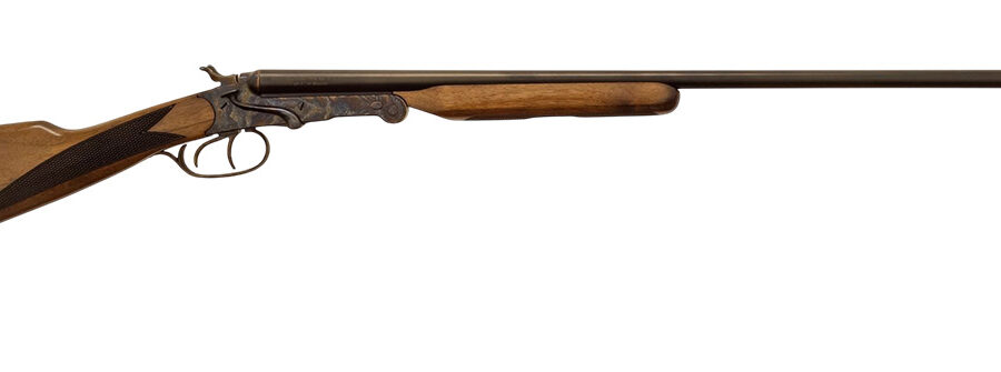 Silver Eagle Arms OHALCH3628 Alesta  410 Gauge Break Open 3" 2rd 28" Black Side By Side Barrel, Black Receiver, Fixed Turkish Walnut Stock, Soft Carry Case