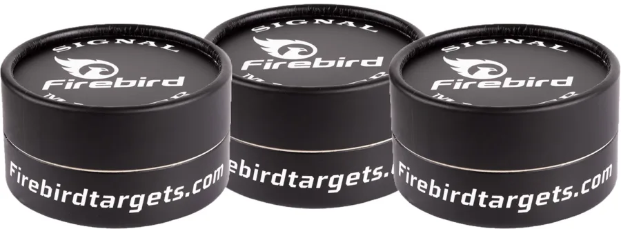 Firebird USA SMG Signal Marker  Moving Trajectory/Static Green Universal Firearm 65mm 3 Pack