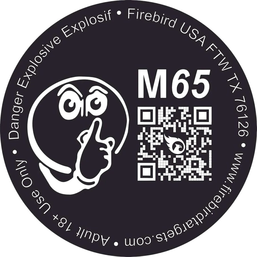 Firebird USA 198168015315 Moderated  65mm 10 Targets