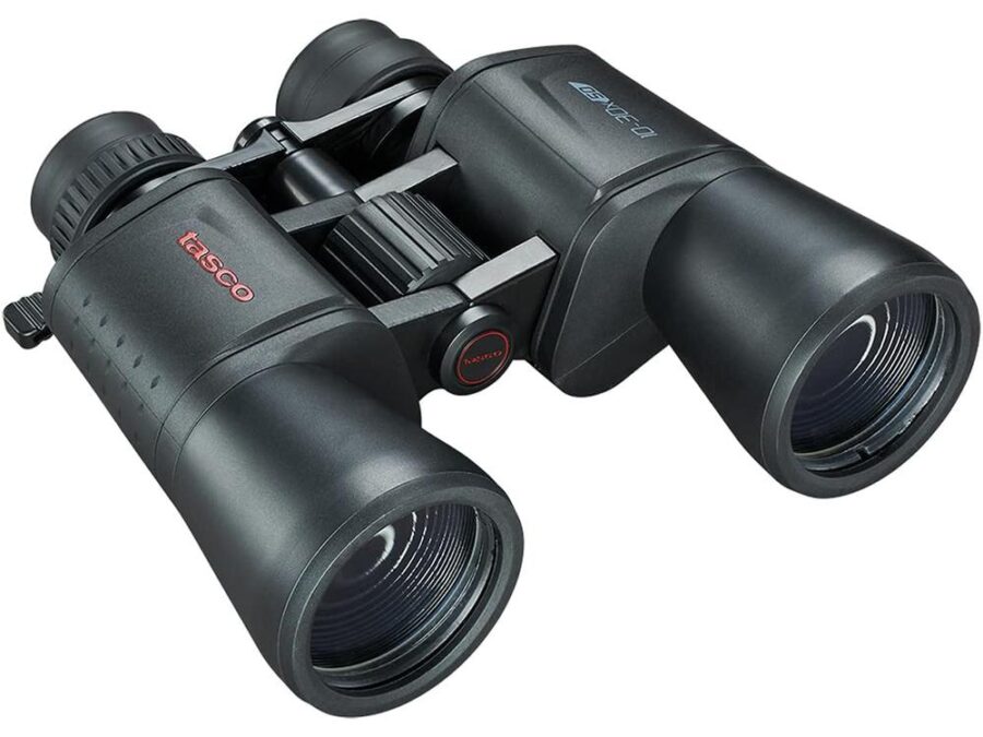 Tasco Essentials Binoculars 10-30x50mm Porro Prism Black