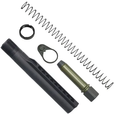 KSPEC AR15 A5-LENGTH H1 BUFFER TUBE KIT W/4.7OZ BUFFER BLACK