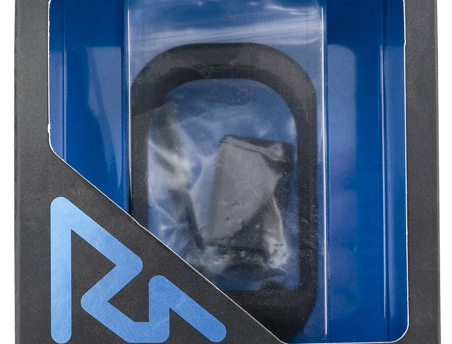 Rival Arms RARA70G121A Two Piece Magwell  Compatible w/Gen5  Glock 17/22/34/35, Black Anodized Aluminum