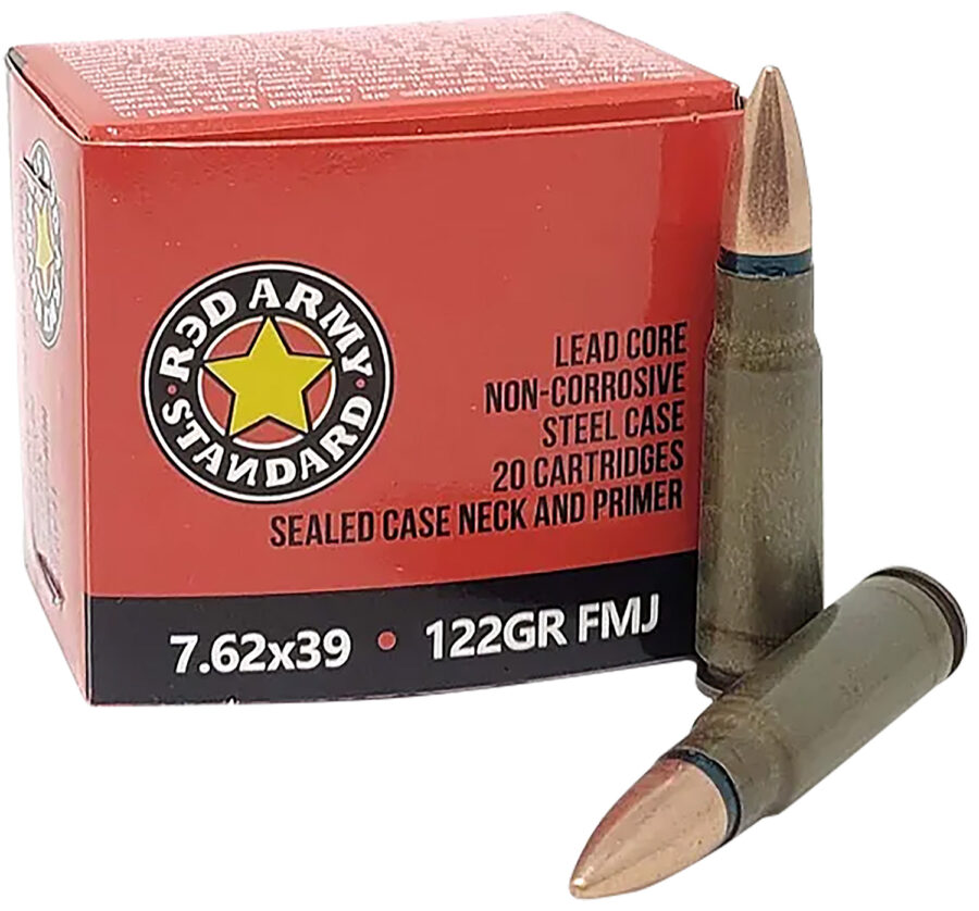 Red Army Standard AM3420 Rifle  7.62x39mm 122gr Full Metal Jacket 20 Per Box/50 Case
