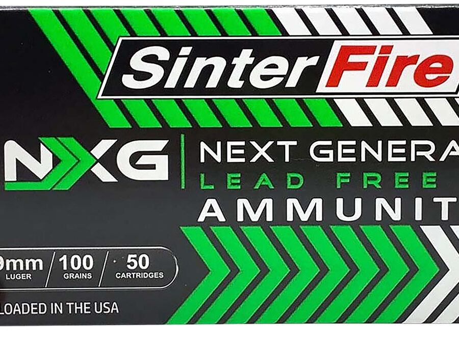 SinterFire Inc SF9100NXGLF Next Generation (NXG)  9mm 100gr 50 Per Box/20 Case