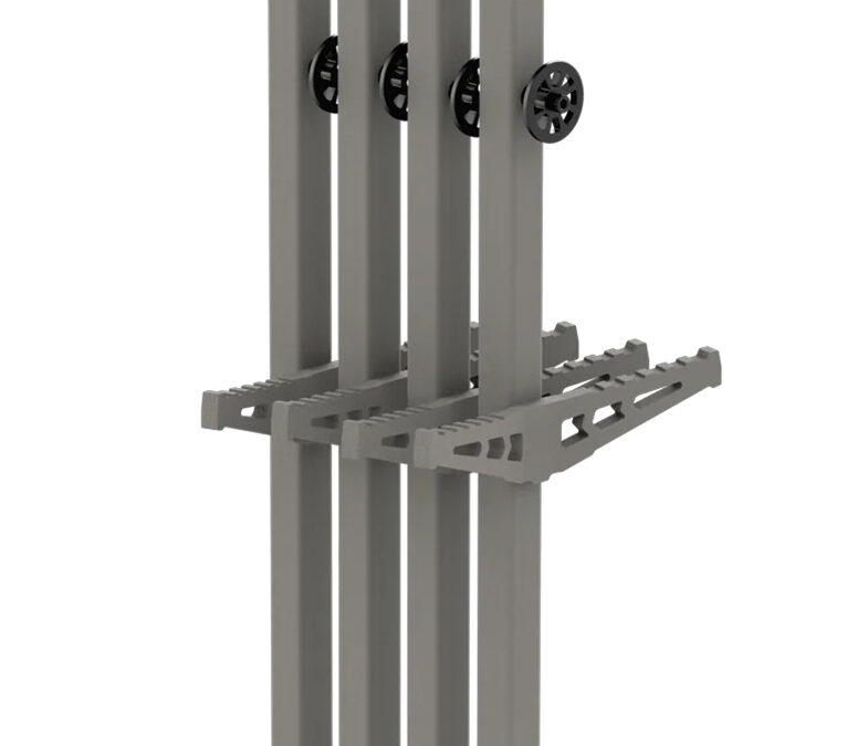 Novix/american Pride NX-4PCDW Double-Step Climbing Sticks Classic Aluminum 32" Long 9" Wide 4 Pack