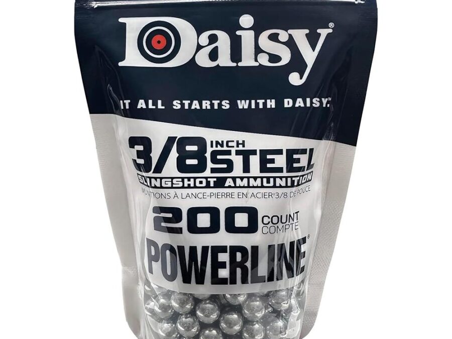 Daisy 3/8" Slingshot Steel Ball Ammo 200/ct