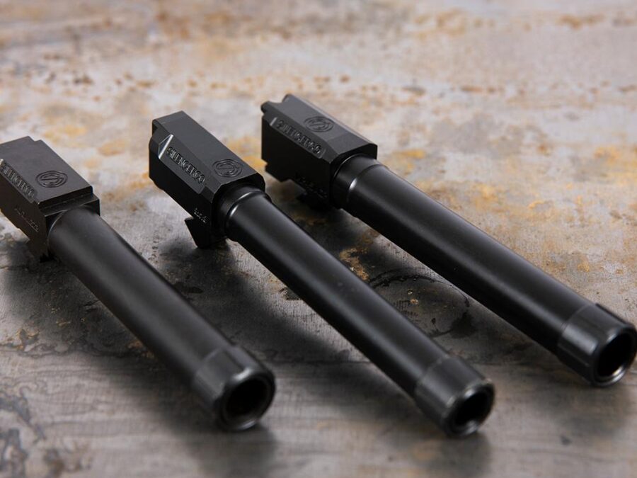 SilencerCo Threaded Barrel for Glock 17 9mm Luger 1/2x28 Black