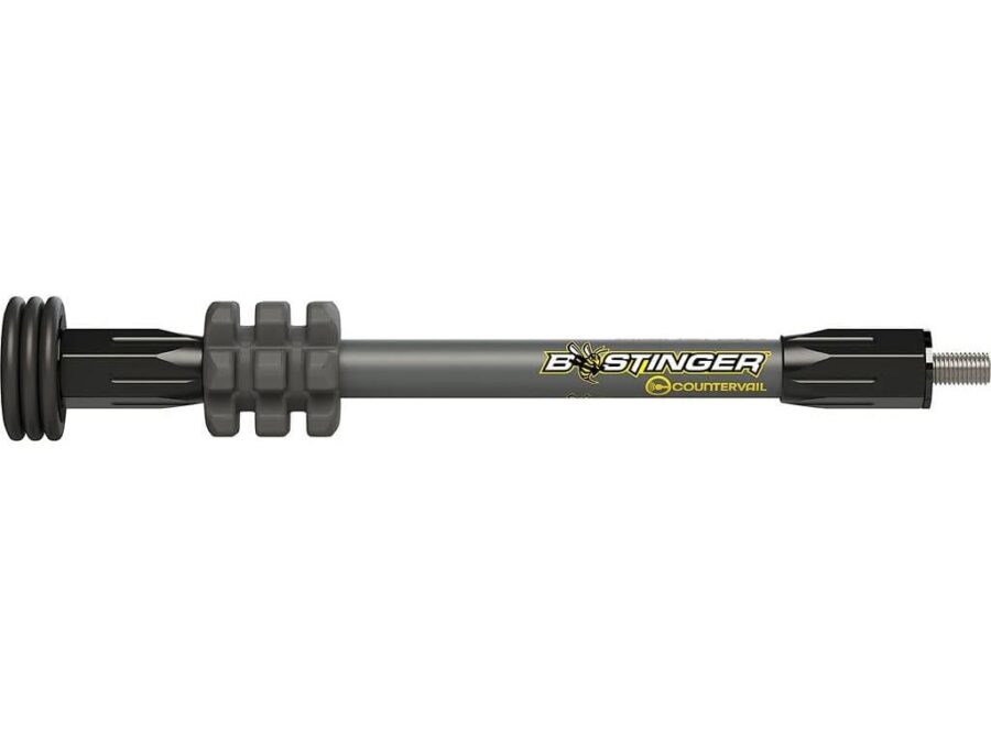 Bee Stinger MicroHex Hunting Stabilizer 6" Grey
