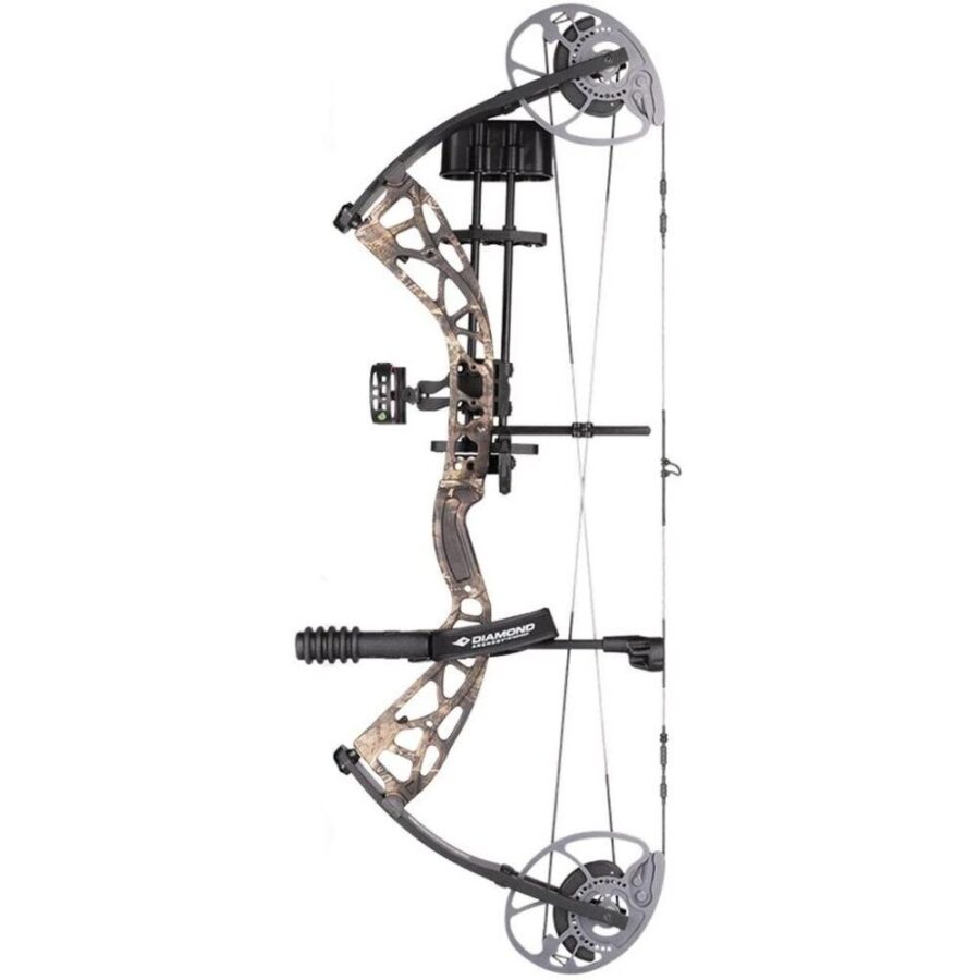 Diamond Archery Edge Max Bow RH 20-70# Mossy Oak Country DNA