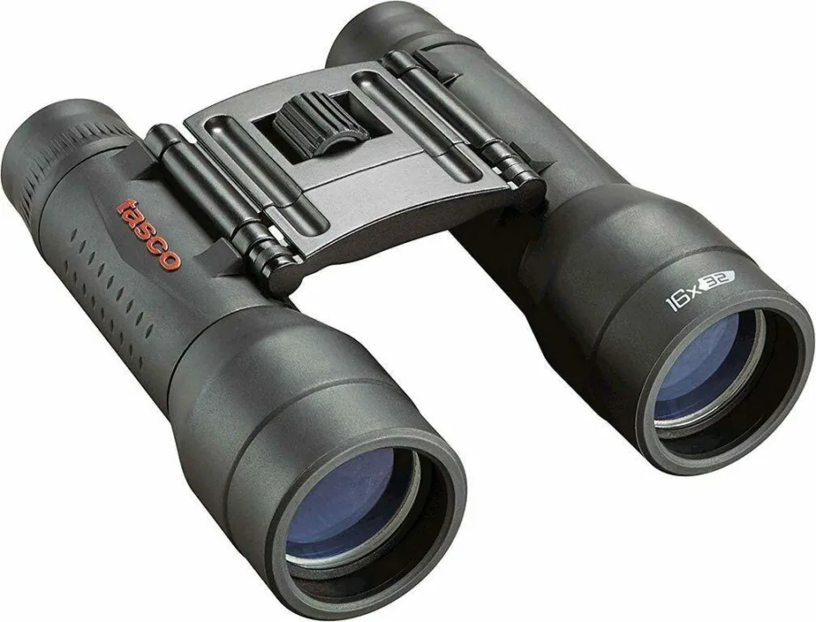 Tasco Essentials Roof Binocular 16x32mm Black MC Box 6L