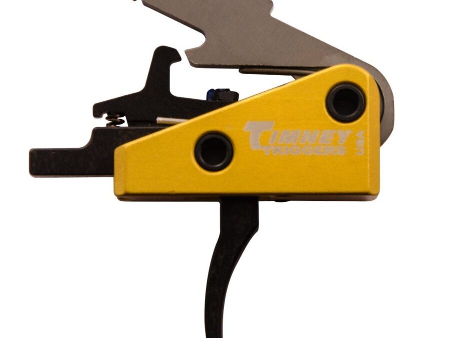 Timney Triggers AR-15 Competition Trigger 4 lbs Small Pin Black Curved