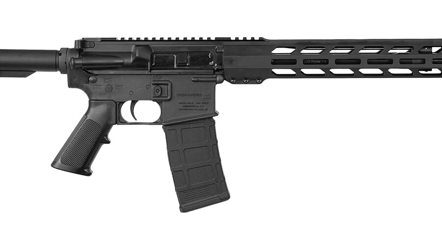 UnBranded AR 223WYBR0004 UAR-C Carbon 223 Wylde 30+1 16" Barrel, Black Nitride Metal Finish, Black Collapsible Stock, Textured Black Polymer Grip