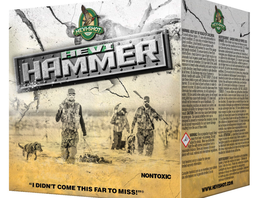 HEVI-Shot HS28302 HEVI-Hammer  12Gauge 3.50" 1 1/2oz 2Shot 25 Per Box/10 Case
