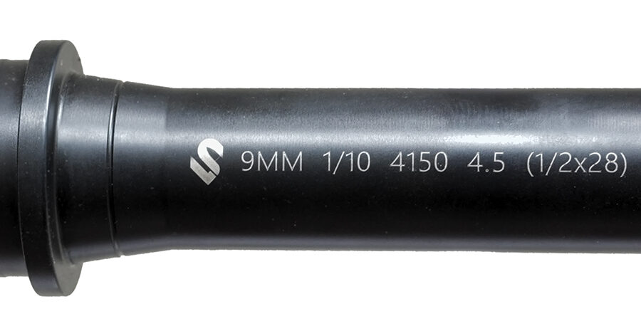 L&S LS9MM45-28 4.5 AR9 NITRIDE BRL 1/2X28