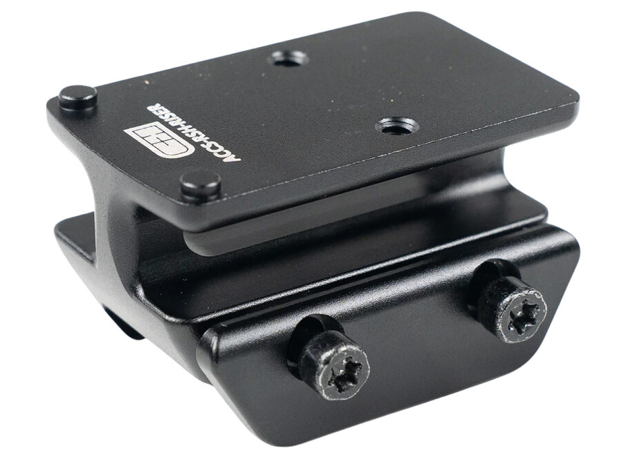C&H Precision RISERRSH   Picatinny Mount Black Steel