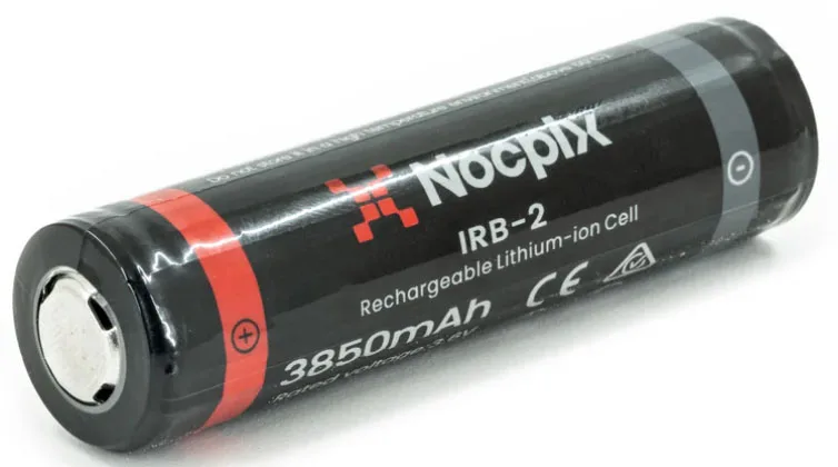 NOCPIX FULL-LENGTH 18650 RECHARGE LITHIUM BATTERY