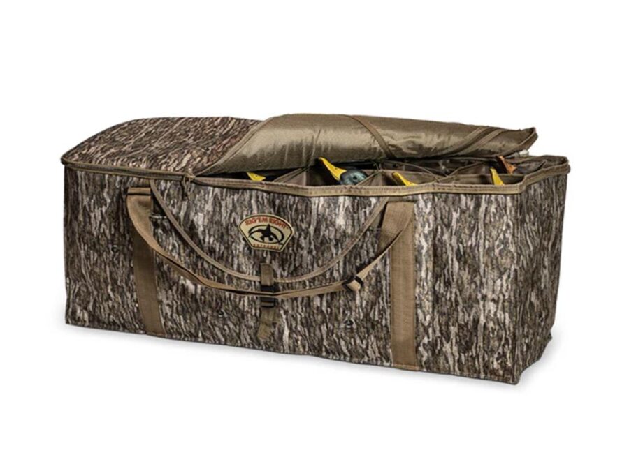 Rig'Em Right 12-Slot Deluxe Duck Decoy Bag Mossy Oak Bottomland