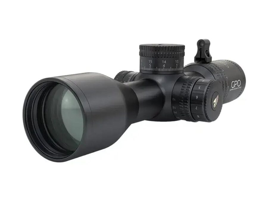 German Precision Optics Centuri Super Compact Rifle Scope 4-16x44 30mm FFP HSi-CQB Illum Black