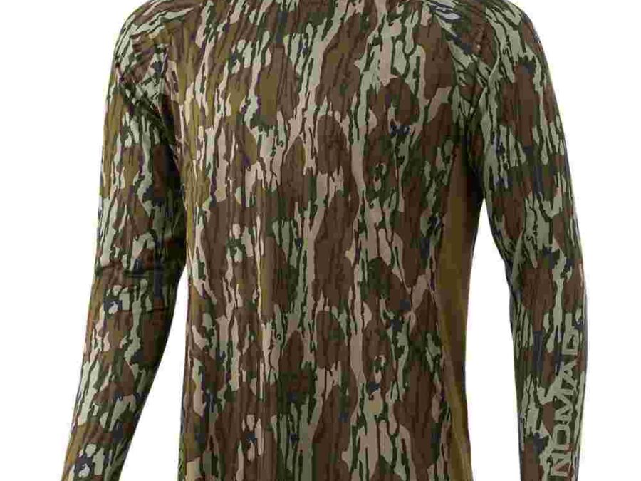 Nomad Camo Pursuit Long Sleeve Shirt Mossy Oak Bottomland M