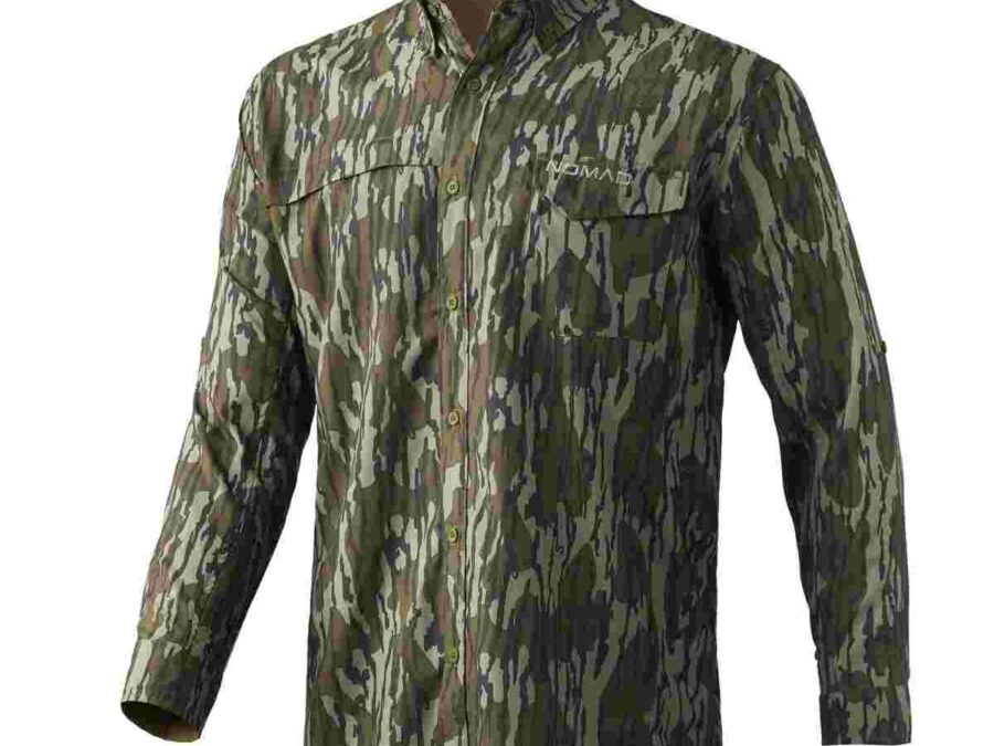 Nomad Stretch-Lite Long Sleeve Shirt Mossy Oak Bottomland L