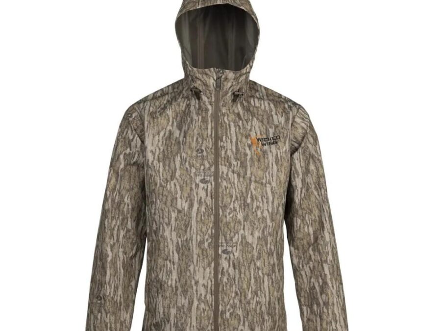 Browning Rain Shell Jacket Mossy Oak Bottomland L