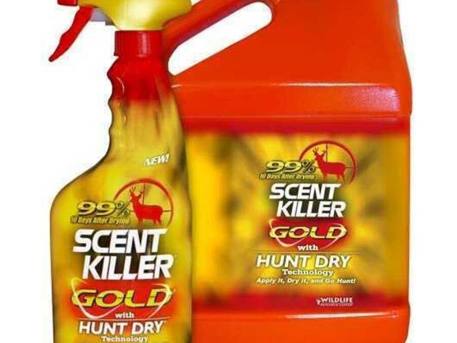 Wildlife Research Scent Killer Gold Combo 24 oz Spray Bottle and 1 Gal Refill