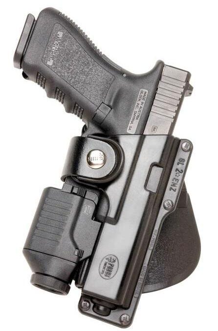 Fobus for Glock 17/22/31 Tactical Roto Paddle Holster w/ Laser Light
