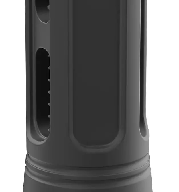 BREEK ARMS SENTINEL CAGED FLASH HIDER FOR BREEK-LOK 3QD  9MM 5/8X24 TPI