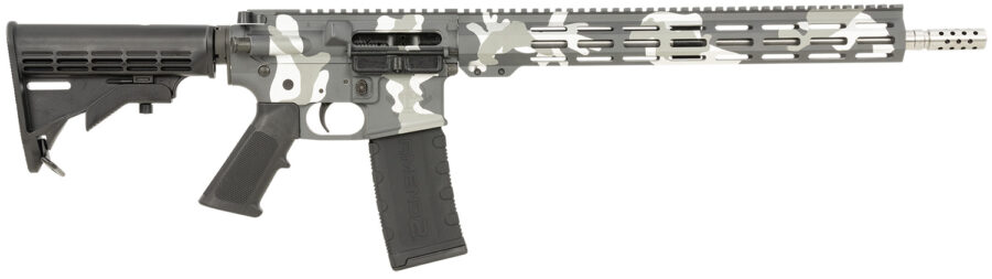 Great Lakes Firearms GL15223SSMU AR-15 Mission 223 Wylde 30+1 16", Urban Camo Rec/15" M-Lok Handguard, Black Carbine Stock & A2 Grip, Muzzle Brake