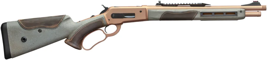 Davide Pedersoli 010X731457 Boarbuster Apocalypse 45-70 Gov 5+1 17" Bronze Cerakote Threaded Barrel, Bronze Cerakote Steel Receiver w/Picatinny Rail, M-LOK Handguard, Adj Cheek Riser Polymer Stock