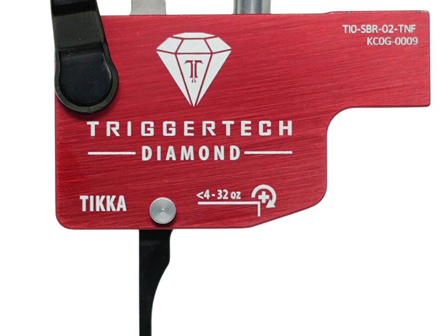 TRIGGERTECH TI0SRB02TNF TIKKA DIA RH RED FLAT LVR
