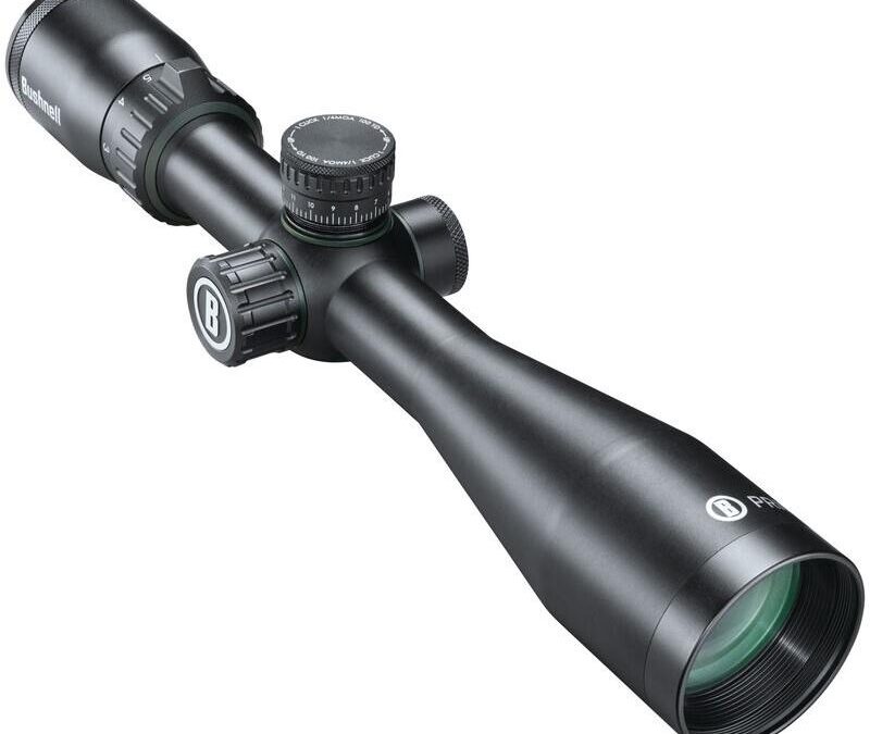 Bushnell Prime Rifle Scope 3-12x40 1" SFP Multi-X Non-Illuminated Black 2 Straight Wall Turrets