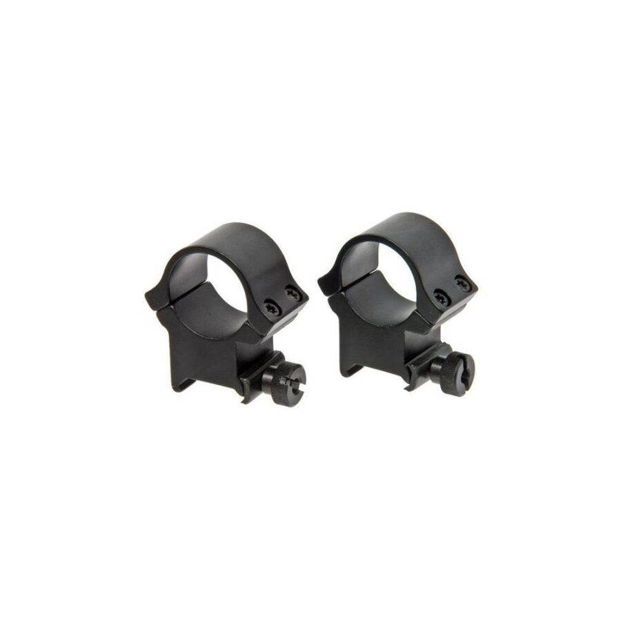 Redfield 4-Hole Aluminum Scope Rings 1" Medium Matte