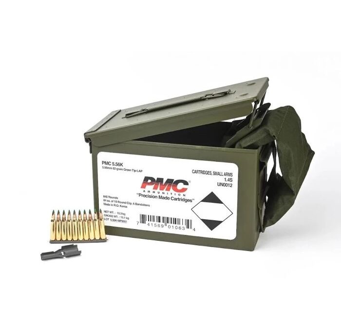 PMC Bronze Ammo Can 5.56NATO Rifle Ammo - 62 Grain | LAP | 840rd Can