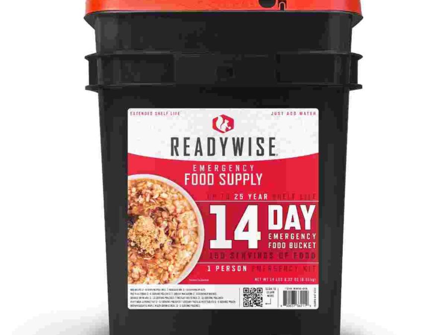 ReadyWise 14 Day Emergency Food Bucket