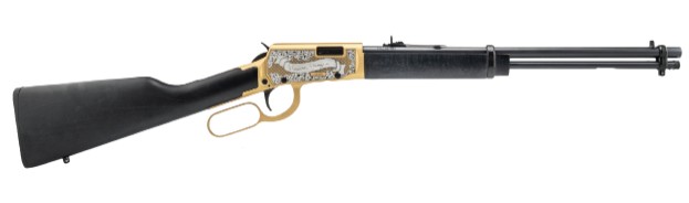 Rio Bravo R Reagan 22LR 18" Gold/Wood 15-rd