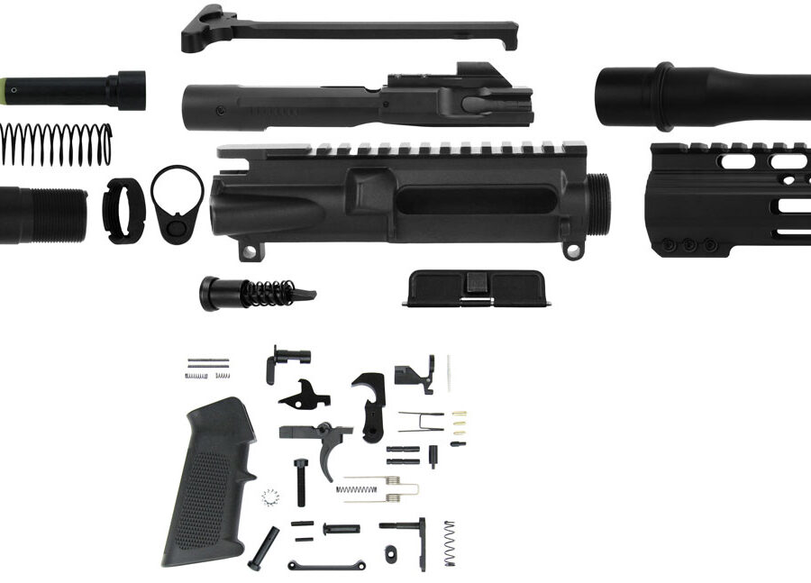 TacFire SSPK45ACPLPK AR Build Kit Pistol 45 ACP AR-10 Black Nitride Steel 5/8"-24 tpi *Sports South Exclusive.
