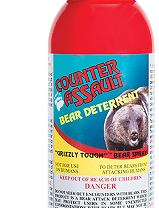 Counter Assault 15067024 Bear Spray Capsaicin Range 32 ft-7 Seconds 8.10 oz
