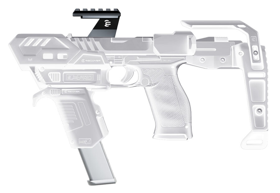 REC URP-01     S-PRO UPPER RAIL W/5 SLOT PIC RL ML