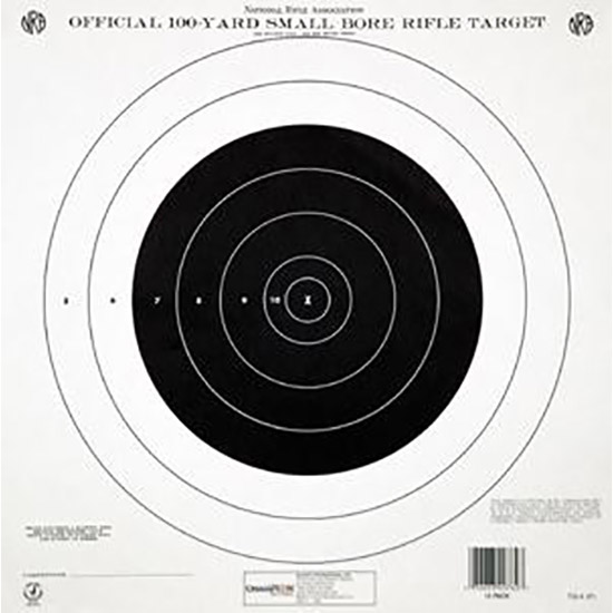 CHAMP TARGET 100YD SGL BULL PAPER 12PK