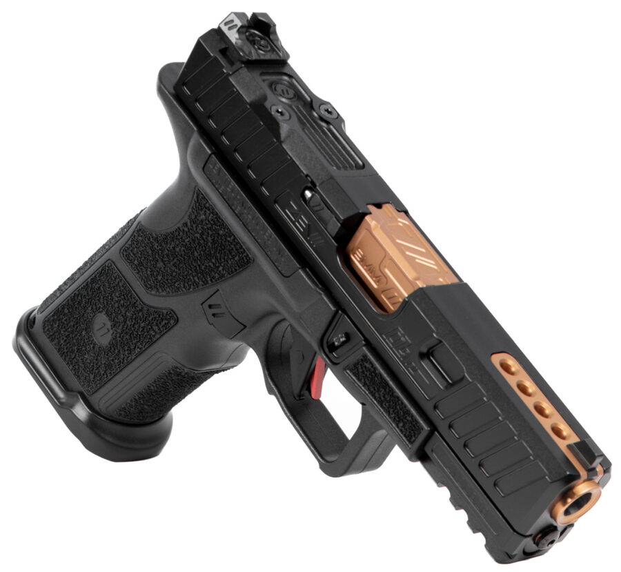 ZEV OZ9 V2 ELITE 9MM HYPERCOMP X GRIP BRONZE