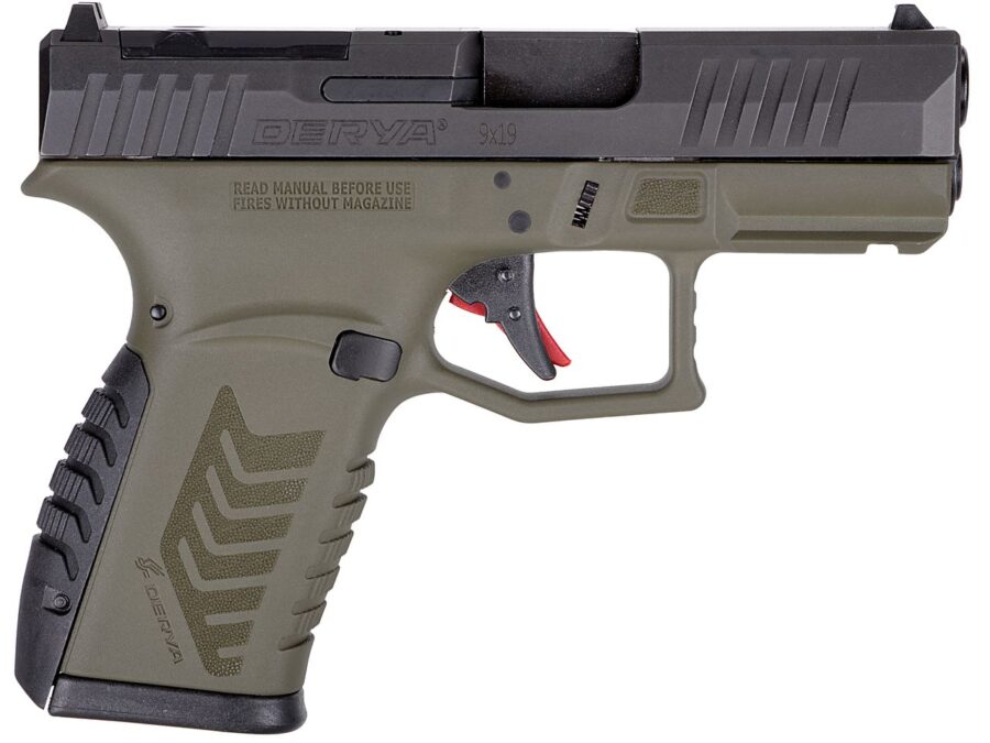 DERYA ARMS DY9Z 9MM ODG/BLK 10+1 OR