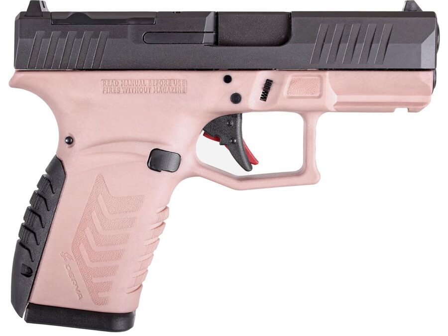 DERYA ARMS DY9Z 9MM PINK/BLK 15+1 OR