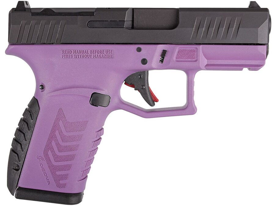 DERYA ARMS DY9Z 9MM PURPLE/BLK 15+1 OR