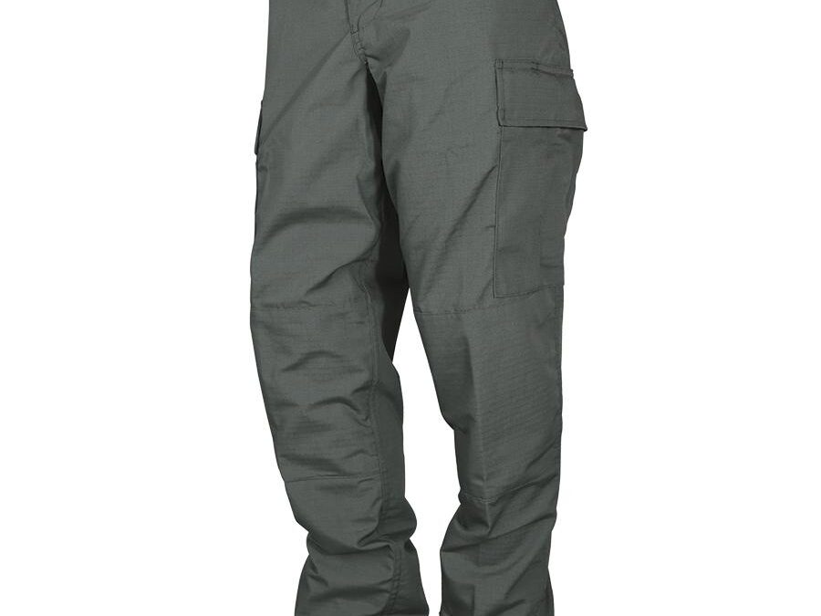 Tru-Spec BDU Basic Pants - 6.5oz. 65/35 Polyester Cotton Rip-Stop Zip Fly Closure Olive Drab Medium