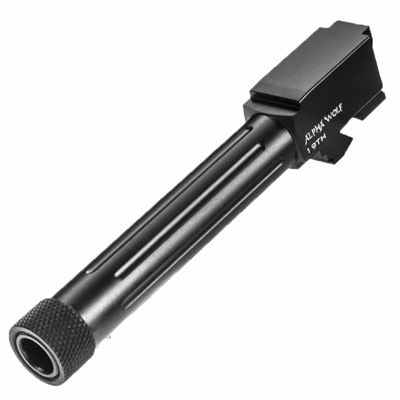 M19 ALPHAWOLF BARREL M/19 9MM THREADED 1/2 X 28